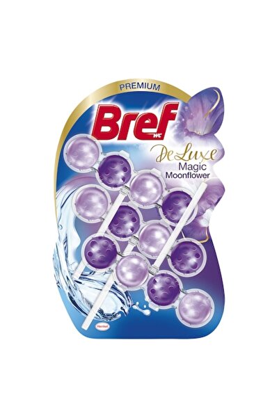 Bref Toilet Freshener DeLuxe Moonflower, 3x50g
