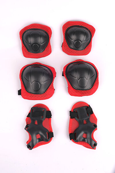 Furkan Toys F-sports Dizlik Dirseklik Koruyucu Seti Kırmızı FR38811