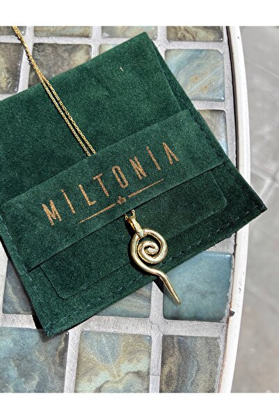 Miltonia 925s Spiral Tasarım Kolye