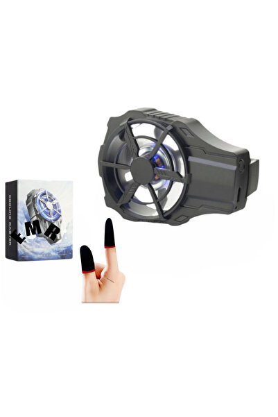 emrebilisim Telefon Soğutucu Fan Radyatör + Batarya Siyah micro şarjlı 3 kade...