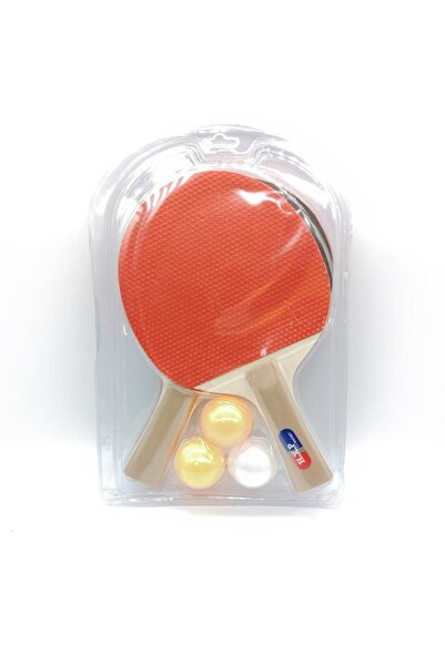 Vision Set of 2 ping-pong paddles and 3 balls,