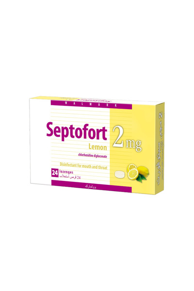 the andersons Septofort 2mg Lemon Lozenges