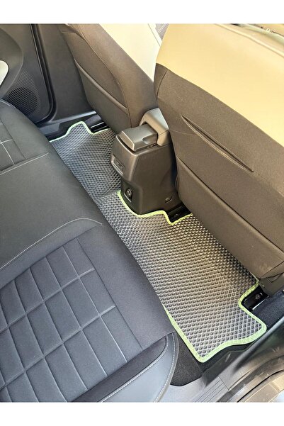 tufan kurt EC3 Citroen Elektrikli 2025 Sonrası Eva Oto Paspas 5 PARÇADIR + TOPUKLUK + 3 LOGO (Aircross Uymaz)