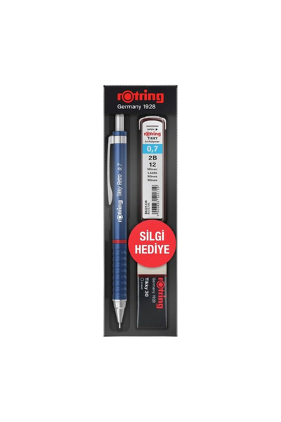 Rotring Okul Seti Tikky Retro 0.7+Min Silgi Hediyeli Mavi
