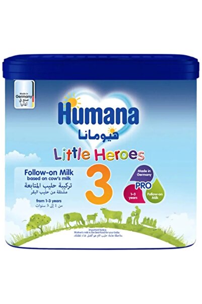 Humana هيومانا 3 حليب أطفال من 1 - 3 سنوات - 400 جم