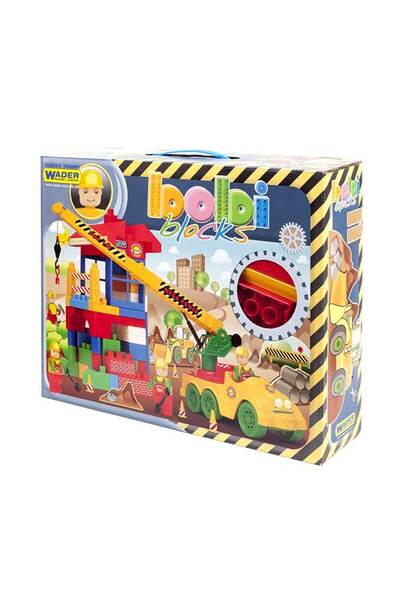 Wader Building Blocks and Toy Crane