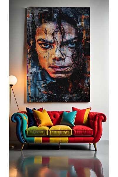 özkacar ARTĂ ABSTRACTĂ MODERNĂ MİCHAEL II Perete pentru casă Salon de înfrumu...