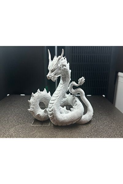 Phigo Yılan Ejderha Figürü – 3D Baskı Koleksiyon ve Dekoratif Biblo (15 cm)