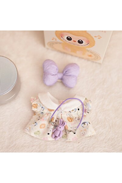 Choice معطف لابوبو 11 مقاس 17 سم للأطفال من لابوبو، ملابس عمل ملونة منقوشة بن...