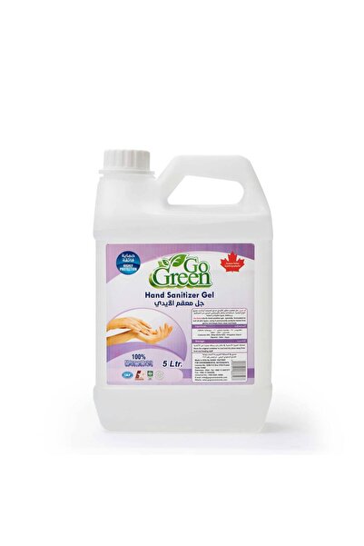 Go Green Hand sanitizer gel 5 ltr - carton (4 pills)
