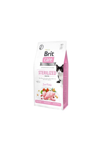 Brit Care Grain-Free, Sterilized Adult Cats with Sensitive Digestion, 7 kg
