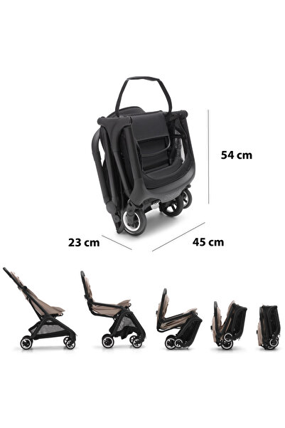 Bugaboo Carucior Butterfly Black/Desert Taupe