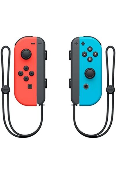 Nintendo وحدة تحكم Joy-Con (يسار) نيون أحمر/(يمين) نيون أزرق لجهاز Switch اليابان