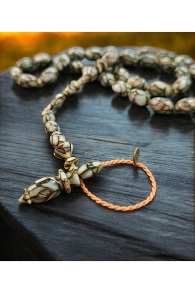 MERCAN-I ALA FRANSIZ GALALİTH GÜMÜŞ KAPLAMA PÜSKÜL BADEM KESİM EFSANEVİ USTA İŞİ