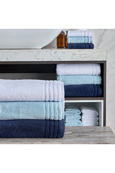 Generic Egyptian 4-Piece 600 GSM Cotton Fingertip Towel Set - 30x30 cm