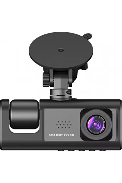 Genel Markalar C309 Araç Içi Dikiz Dashcam 3 Kameralı Araba Kamerası