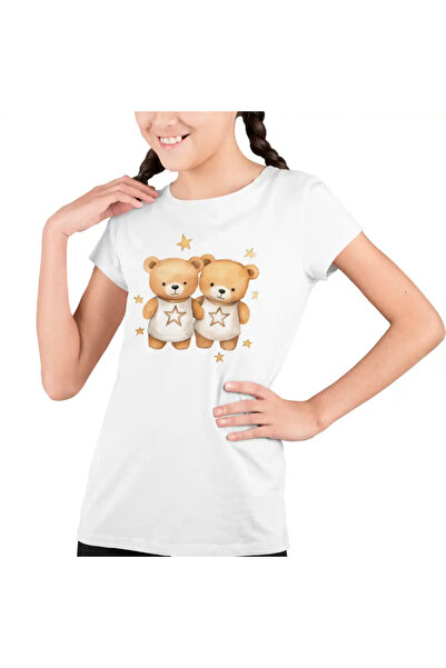 OEM Tricou Copii Fete Gemeni Baby Zodiac Horoscop Gemini Astrologie