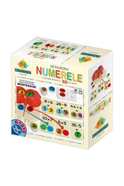 D-Toys Joc Buboo – Să învățăm numerele și operațiile de bază – Joc educativ M...