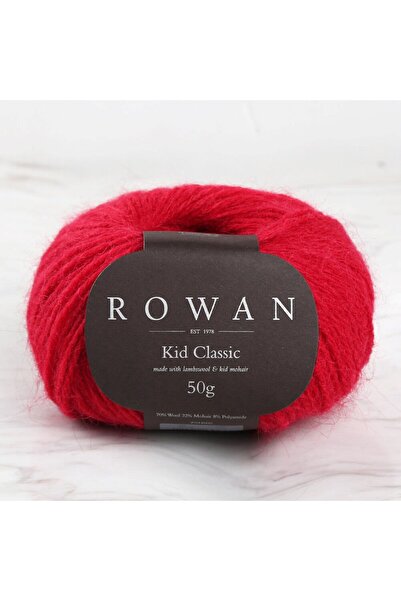 Rowan خيط حياكة يدوي أحمر كلاسيكي للأطفال 50 جرام - 00910