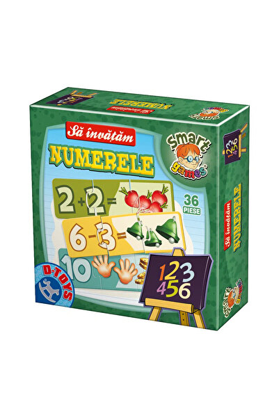 D-Toys Să învățăm numerele – Joc educativ – puzzle 36 piese
