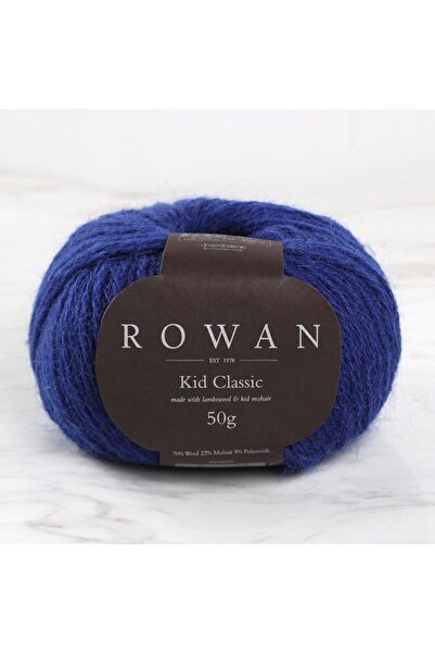 Rowan خيط حياكة يدوي كلاسيكي للأطفال 50 جرام - أزرق داكن - 00917