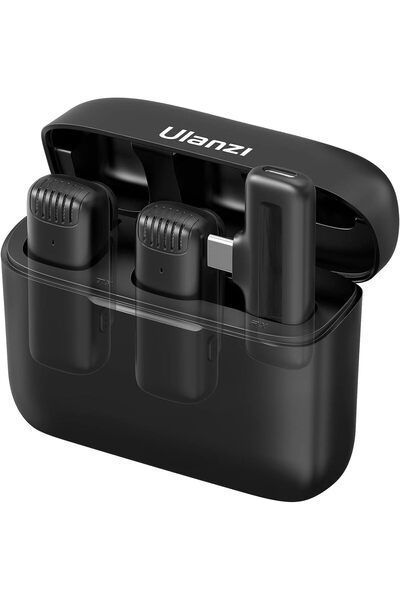 ulanzi J12 Wireless Lavalier Microphone for USB C Phone
