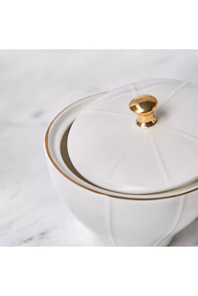 Generic Gold Bliss Ceramic Sugar Pot