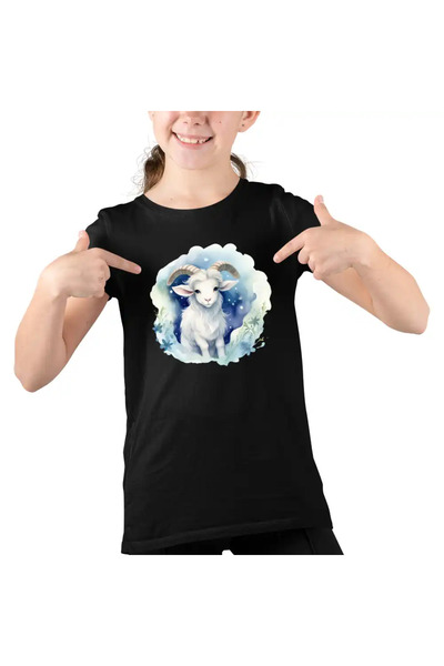 OEM Tricou Copii Fete Capricorn Baby Zodiac Horoscop Astrologie