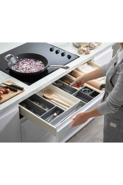 Joseph Joseph Калъф за дъска за гладене Flexa 135 см, сив, линеен