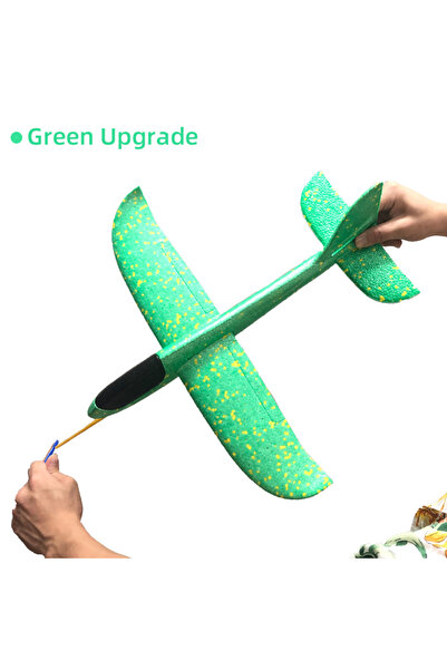 Choice6 مصباح يدوي LED أخضر مطور 50 سم، طائرة شراعية كبيرة من الفوم، 33/50 سم...