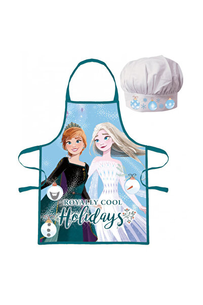 Frozen Apron and bonnet set, Multicolor, Disney