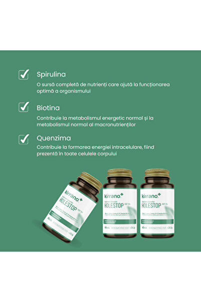 Kirrano Holestop, pentru normal și sănătate cardiovasculară, 60 capsule vegetale