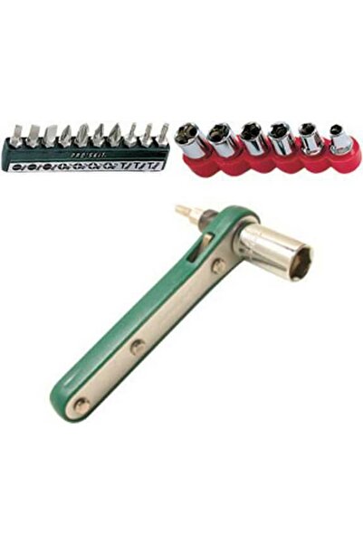 Proskit Ratchet Screwdriver, 17 Pieces, pro'skit