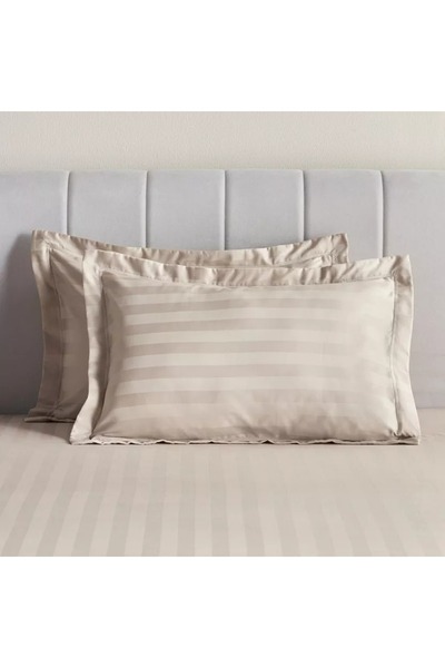 Generic Essence Cotton Percale 144 Thread Count 2-Piece Standard Pillowcase Set - 50x75 cm