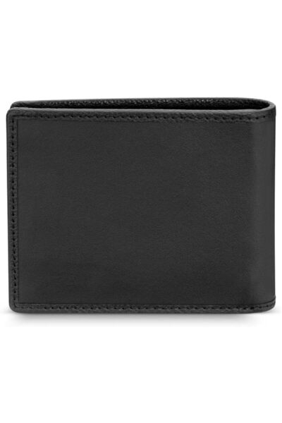 Police Medley Wallet for Men - PELGW2200401, Black and Yellow