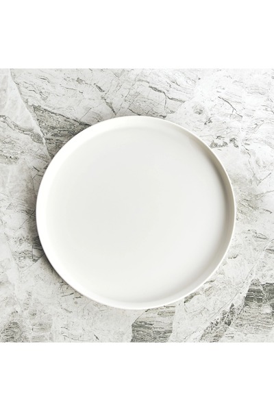 Generic Charcoal Melamine Dinner Plate - 25 cm