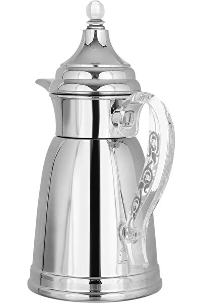 rexa Dallah Tamim 8 Al Saif Gallery 8 thermos, 0.35 litres, transparent handle- silver