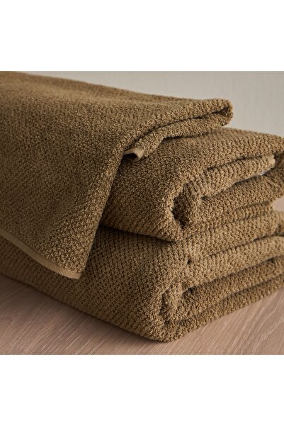 Generic Estella Popcorn 2-Piece 420 GSM Turkish Cotton Hand Towel Set - 40x70 cm