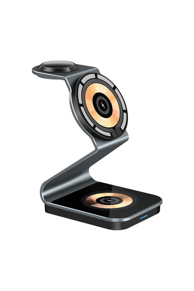 INNOVIX 3 in 1 Wireless Charger, Magnetic, Portable, Fast Charge, iPhone, Watch, AirPods