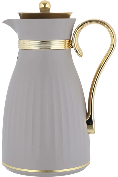 rexa thermos set, 1/0.7 liter, thermal glass inner shell, plastic outer shell