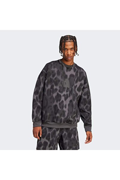 adidas Ανδρικό Φούτερ με Λογότυπο 3 Ρίγες Future Icons XL