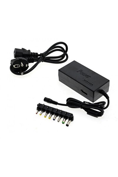 PRC Încărcător universal pentru laptop 12V-24V 120W, priză, 8 conectori