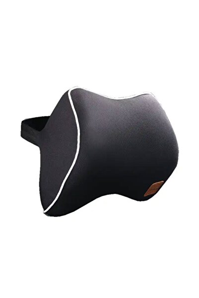 PriStyle Perna Auto Cervicala din Spuma cu Memorie, Tetiera Masina, Universala, Negru, PriStyle®