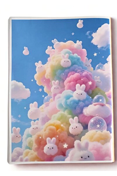 elviano Special Design Rabbit Unlined School Notebook 20 Sheets