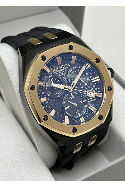 Quantum Original Waterproof Silicone Cord Function Men's Wrist Watch