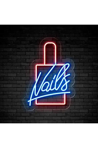 NEON LED KAYSERİ nails oje protez tırnak
