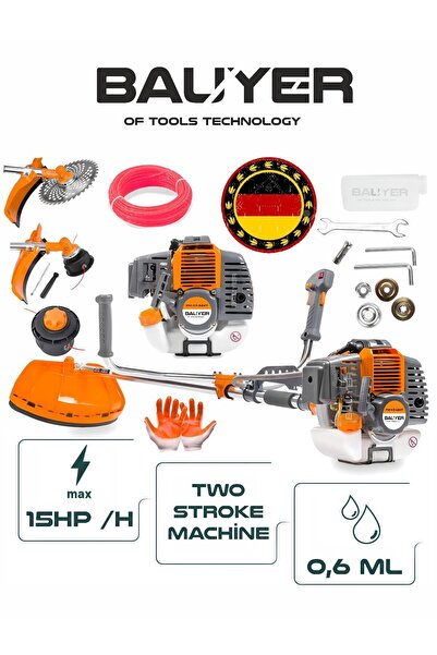 Genel Markalar 20HP /h Yan Tipi Benzinli Ot Çalı Çim Biçme Tırpan Makinesi , ...