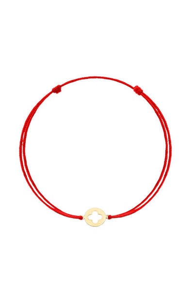 Bijuteria SORELLY Bratara Aur 14k Snur Trifoi