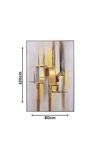 Ebticar Modern multi-colored wall panel suitable for various decor styles 80*120 cm