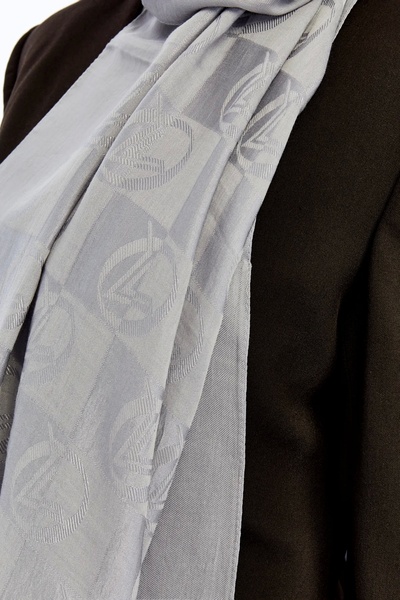 Valentino Orlandi VALENTINO ORLANDI Σάλι με σχέδιο Alia Dama - Ασημί